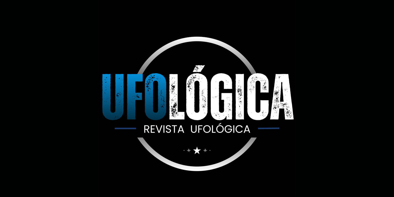 Logo da Revista Ufológica sobre mistérios e fenômenos extraterrestres