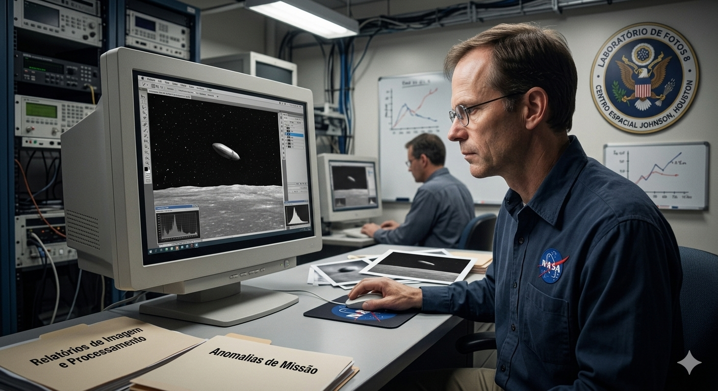 NASA ocultou OVNIs de fotos oficiais