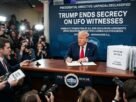 O presidente dos Estados Unidos, Donald Trump, ordenou a derrubada dos acordos de confidencialidade (NDAs) e termos de sigilo impostos a testemunhas sobre os OVNIs