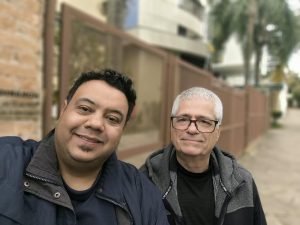 Marco Leal com Haroldo Westendorff em Agosto de 2026